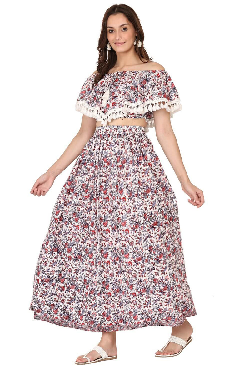 Sicilian dream off shoulder cape coord